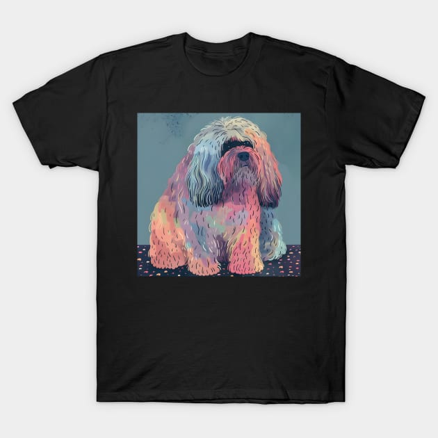 Retro Puli: Pastel Pup Revival T-Shirt by NatashaCuteShop